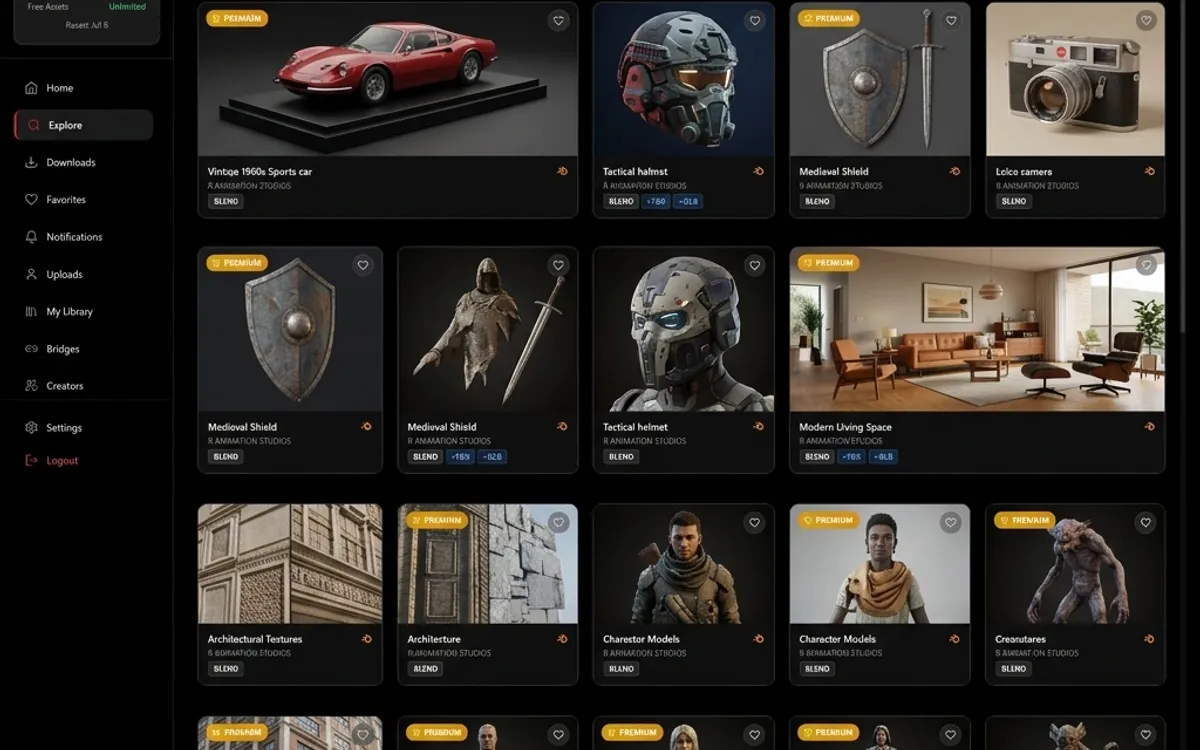 Find the perfect asset in seconds